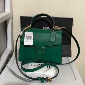 Coach Tabby Top 20 Mixed leather Green